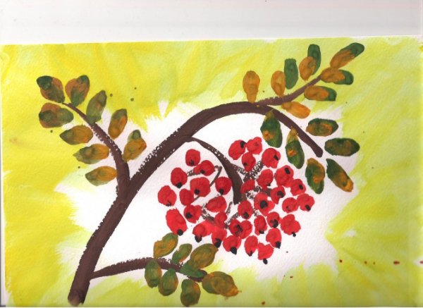 Осенняя ветка изо