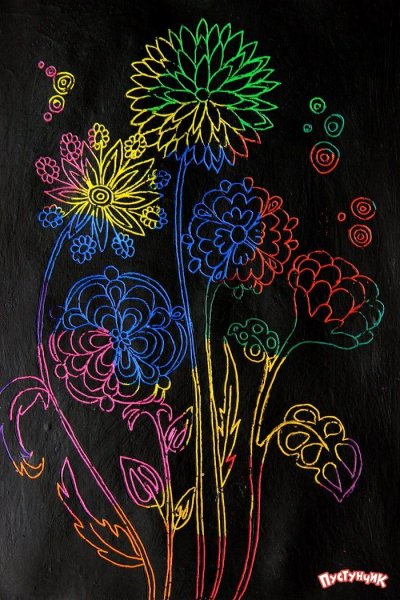 Техника рисования град аж