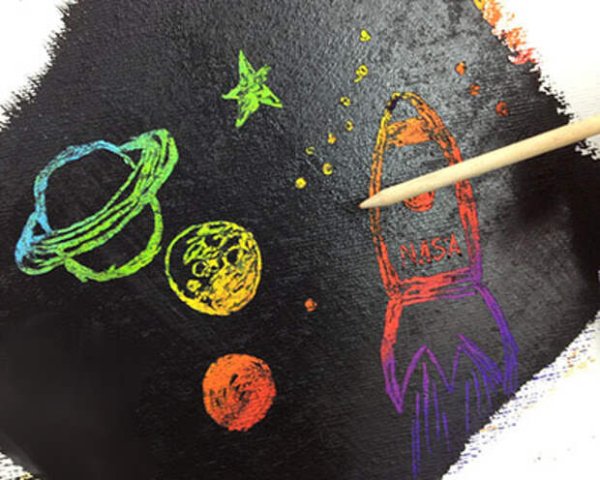 Рисование по воску