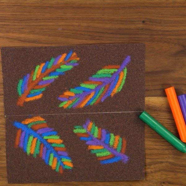 Восковые мелки для рисования