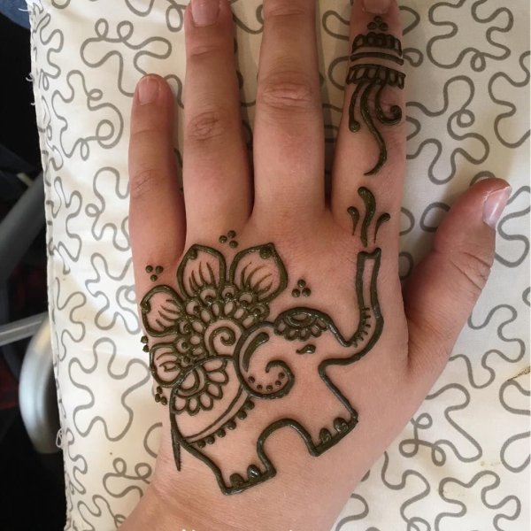 Мехенди с хной для мальчиков