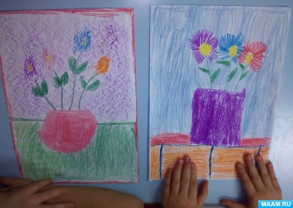 Нетрадиционное рисование карандашами