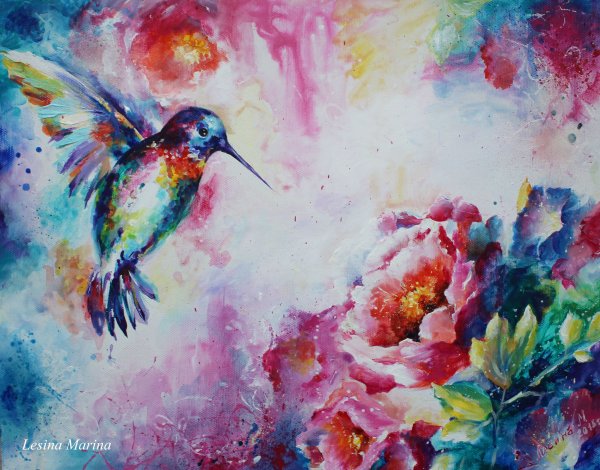 Колибри Импрессионизм