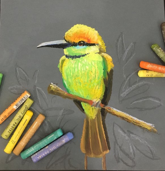 Масляная пастель для детей