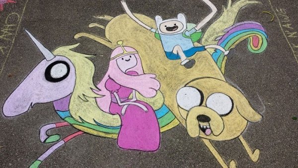 День рисования на асфальте