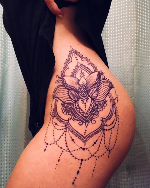 Тату джагуа гелем