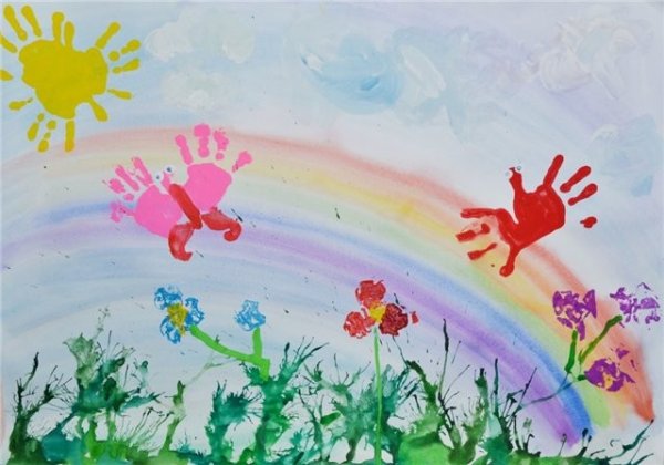 Детские рисунки на тему лето