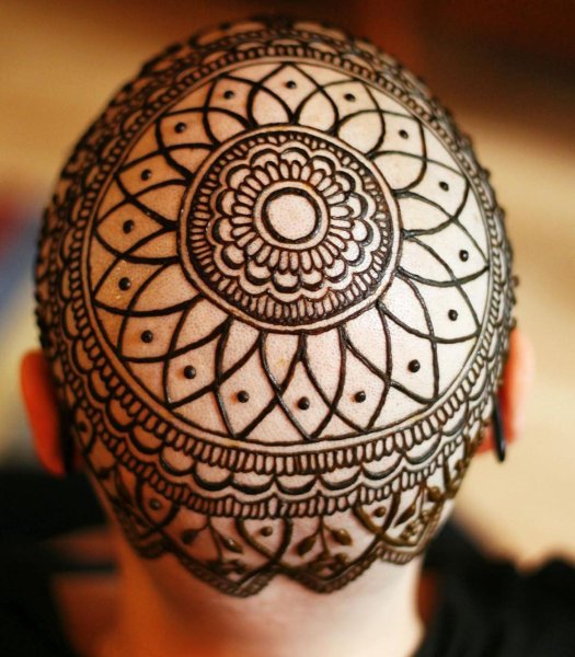 Мехенди глаз