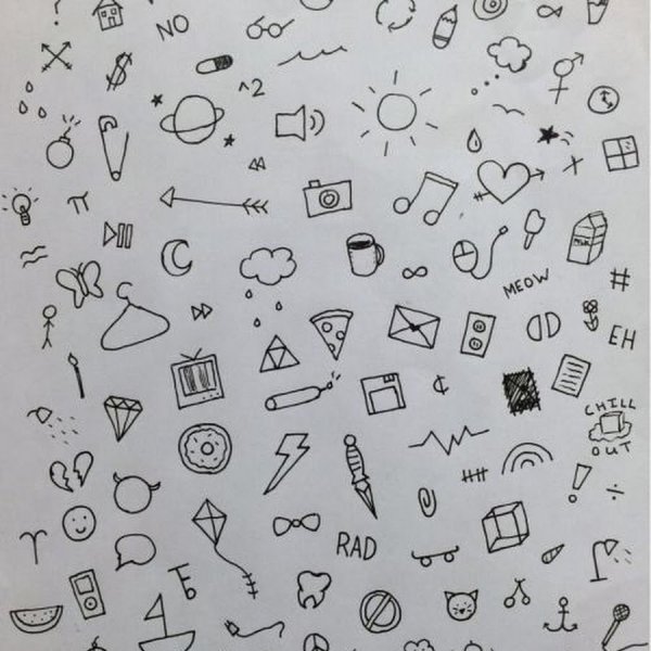 Мелкие красивые рисунки