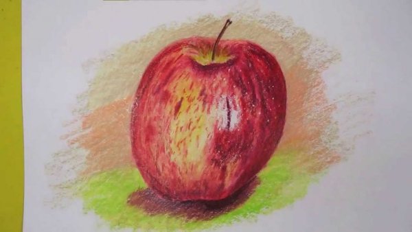 Яблоко для рисования с натуры