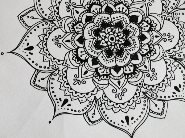 Мехенди эскизы на бумаге