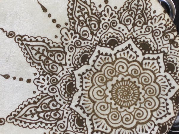 Мехенди Мандала узоры