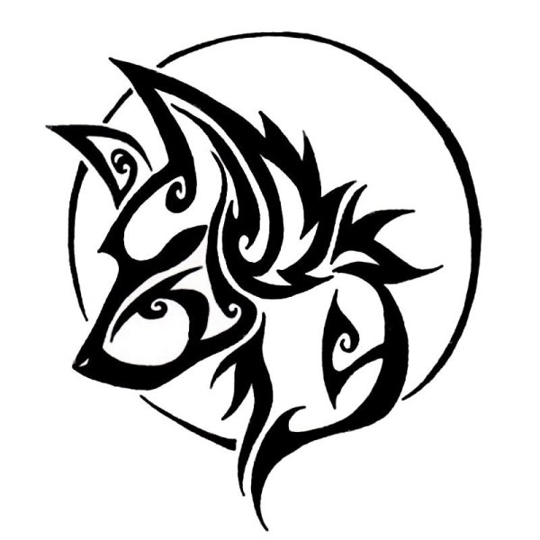 Голова волка