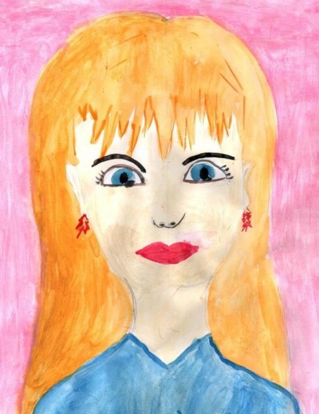 Красивый рисунок для мамы