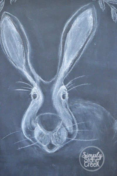 Рисунки мелом