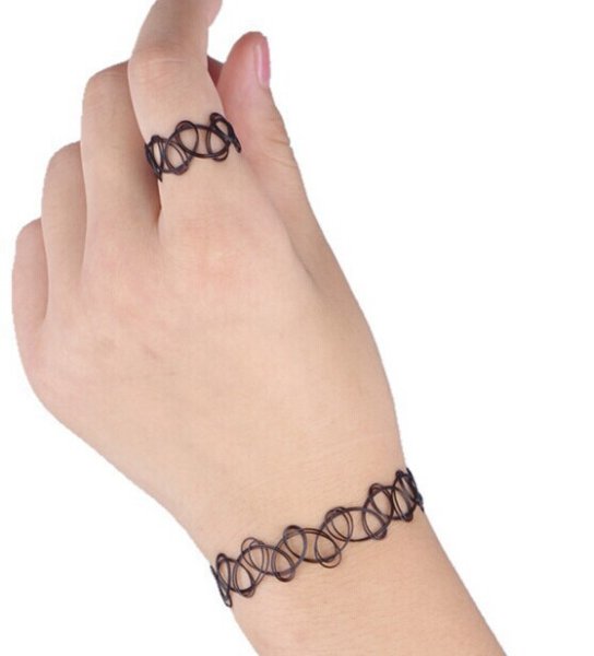 Мехенди на ноге