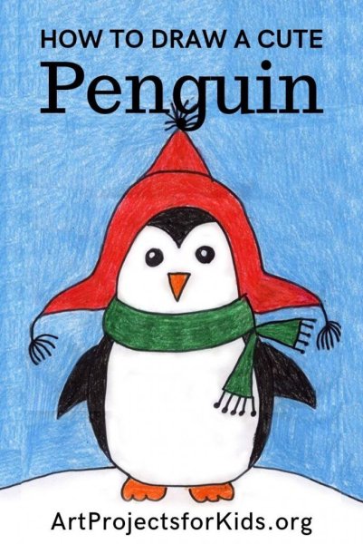 Рисунок пингвинчика