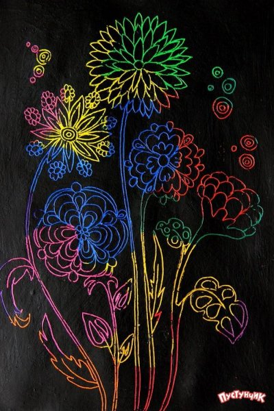 Техника рисования град аж