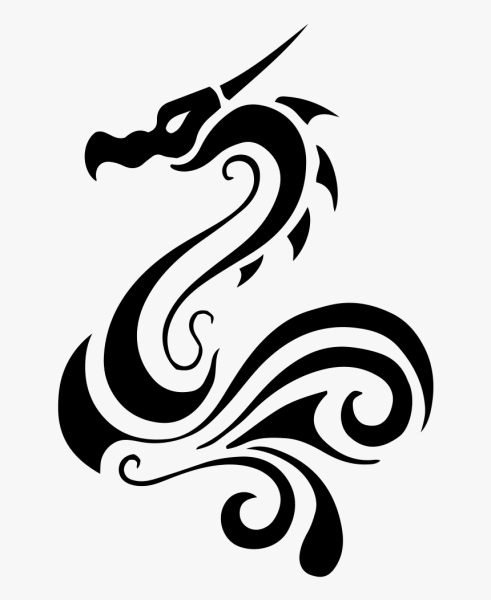 Трибал драконы