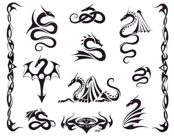 Несложные тату