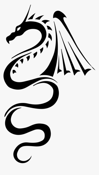 Стилизованный дракон