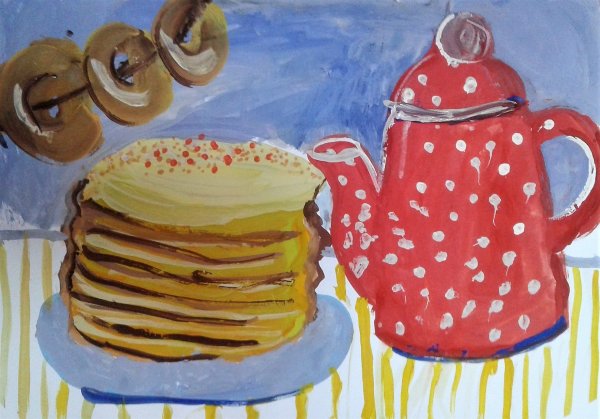 Рисование Масленица