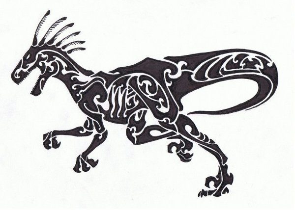 Динозавры узоры