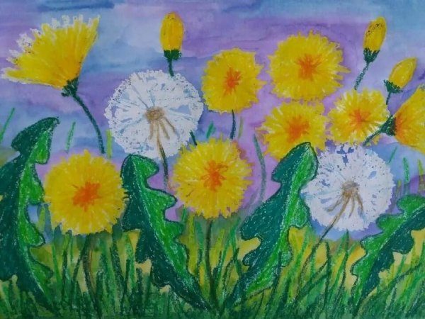 Рисование с детьми на тему лето