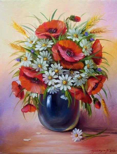 Художник Людмила Ковалева космеи