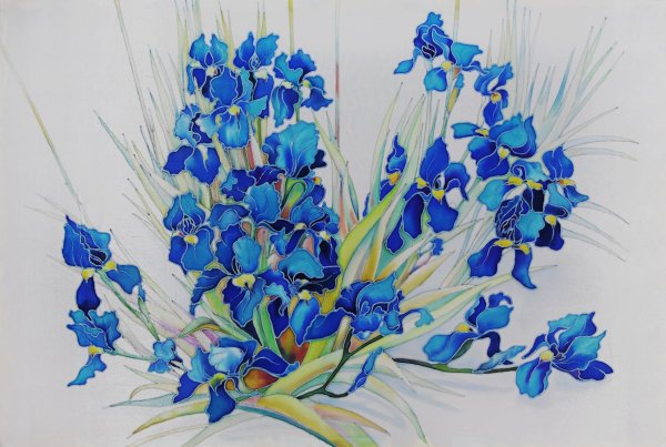 Рисование цветов для детей гуашью