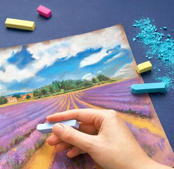 Сухая пастель для рисования