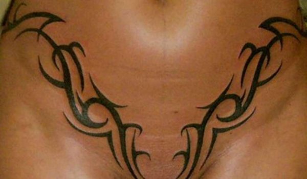 Татуировки на лобке у мужчин