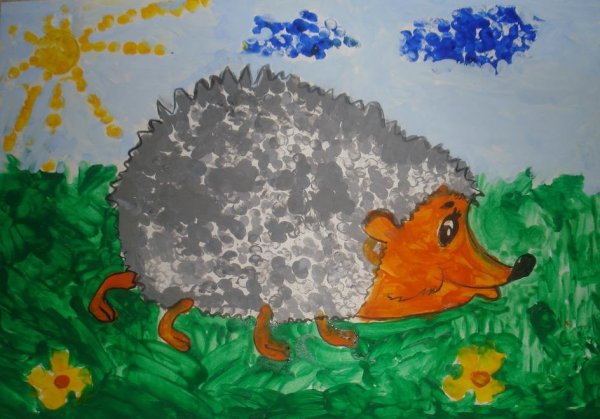 Рисование в подготовительной группе на тему Дикие животные