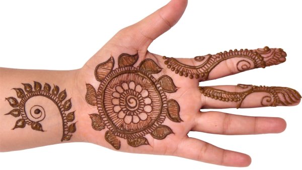 Рисунки хной