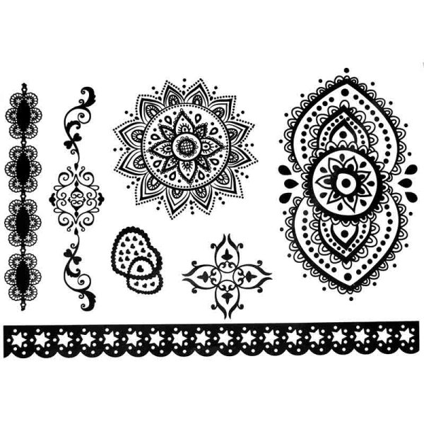 Индийские узоры и орнаменты