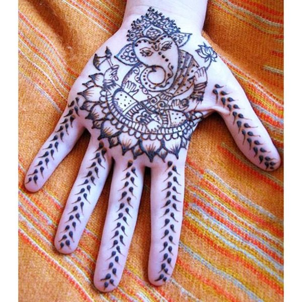 Мехенди Марокко стиль Марокко