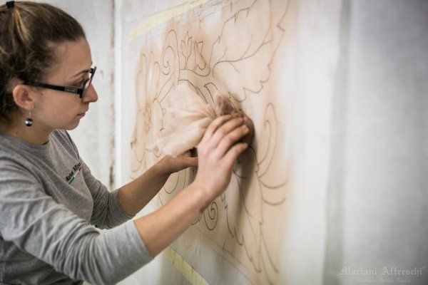 Фреска живопись на штукатурке