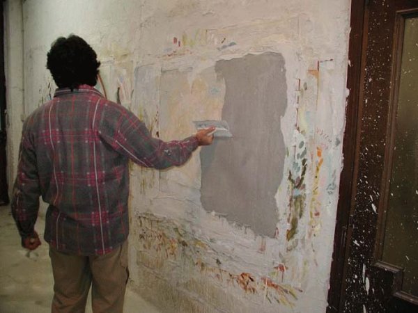 Роспись по венецианской штукатурке