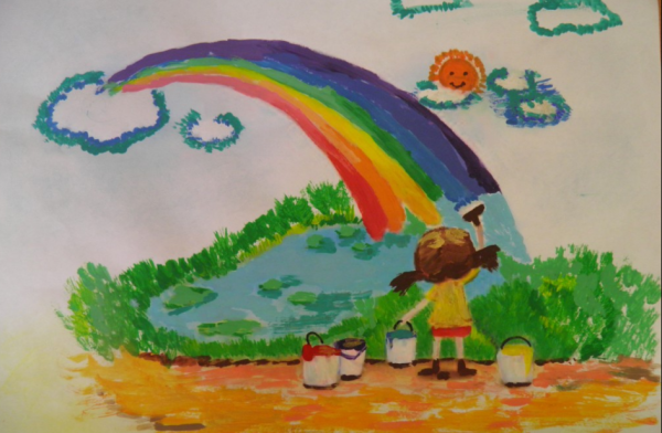 Рисунок на тему лето