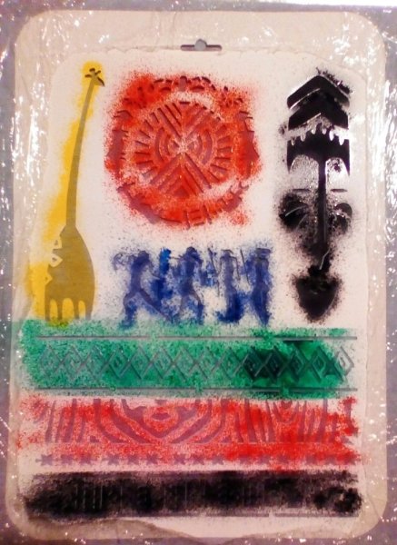 Роспись по ткани восковыми мелками