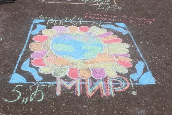 Тема для конкурса рисунков на асфальте