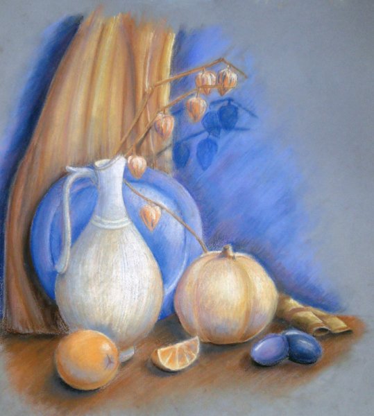 Хмелевская Галина художник пастель натюрморт