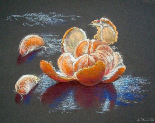 Художник Конюхова пастель