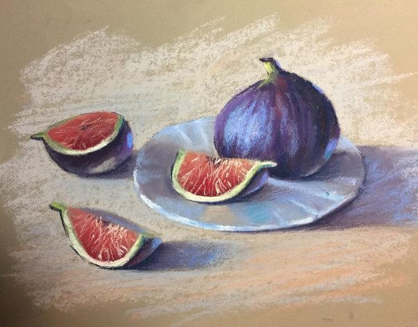 Инжир пастелью