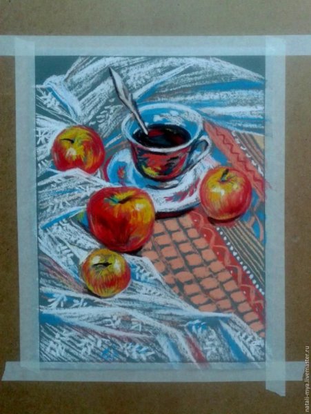 Рисование с натуры фрукты