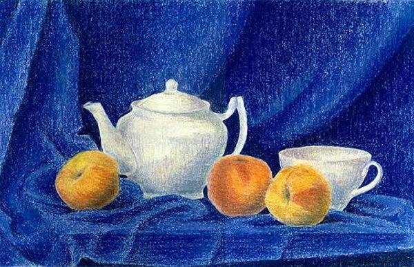 Фрукты пастелью сухой