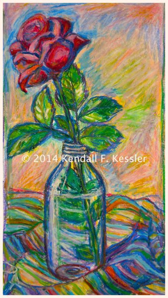 Сангина натюрморт Академический