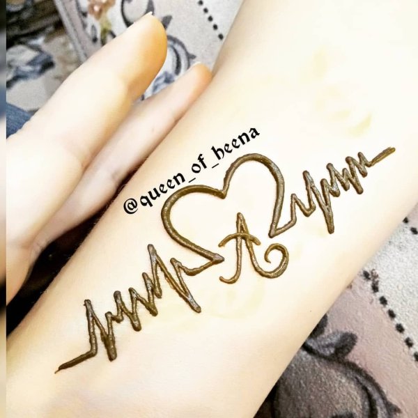 Тату про любовь для девушки