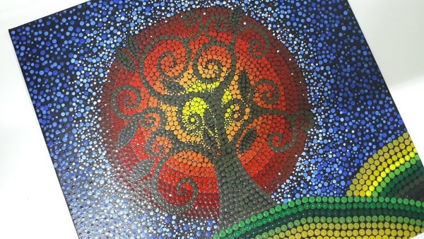 Точечная живопись Мандала