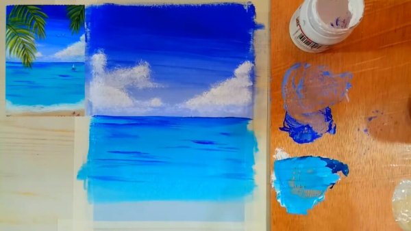 Картины гуашью